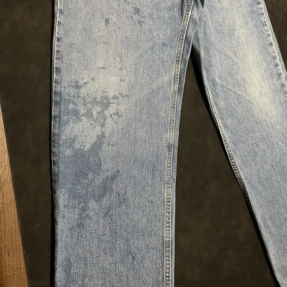 Vintage Levis USA Distressed Jeans 33x30 Levi Loose Fit Baggy Wide Leg 505 901